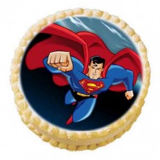 Superman Photo Cake